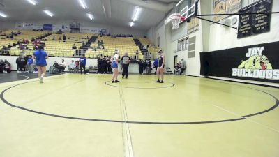 125 lbs Rr Rnd 1 - Addison Garrett, Rogers High School Girls vs Sophia Rexwinkle, Miami HS Girls