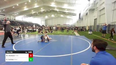 120 lbs Consi Of 8 #2 - Mickey Holland, Threshold WC vs Diego Cortes, Rancho Bernardo WC