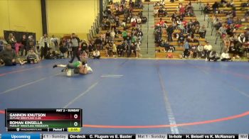 60 lbs Cons. Round 4 - Gannon Knutson, Outlaw Wrestling Club vs Roman Kinsella, Pursuit Wrestling Minnesota