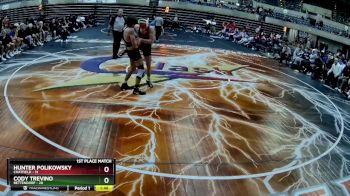 139 lbs Finals (8 Team) - Cody Trevino, Bettendorf vs Hunter Polikowsky, Chatfield