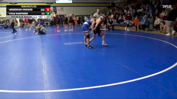 106 lbs 5th Place Match - Anderson Osgood, Solon vs Cole Kasparek, Clear Creek-Amana