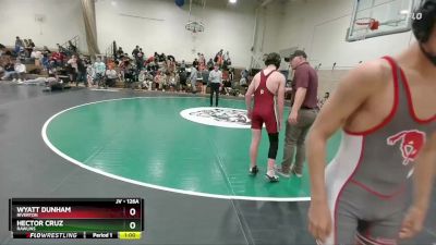 126A Cons. Round 1 - Wyatt Dunham, Riverton vs Hector Cruz, Rawlins