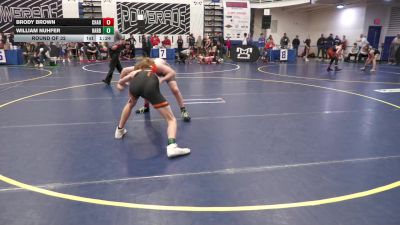 115 lbs Round Of 32 - Brody Brown, Chartiers Valley vs William Nuhfer, Harborcreek