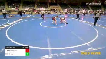 95 lbs Consi Of 16 #2 - Jacob Kershaw, North Desoto Wrestling Academy vs Declan O'Byrne, Malvern Prep