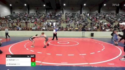 67 lbs Consi Of 8 #1 - James Voltner, Alpha Wrestling Club vs Jackson Kinsman, Icon Wrestling