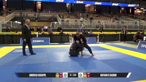 Nathan G Gaudin vs Andreas Kasapis 2025 Pan Jiu Jitsu IBJJF Championship