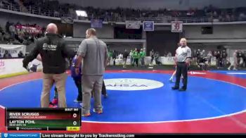 1 lbs Semifinal - River Scruggs, American Christian Academy vs Layton Pohl, New Hope HS