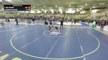110 lbs Cons. Round 3 - Teo Triano, AAWC vs Harrison Taylor, Fairview Yellowjackets