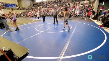 84 lbs Rr Rnd 3 - Easton Gwartney, Tiger Trained Wrestling vs Peyton Sanders, Bristow Youth Wrestling