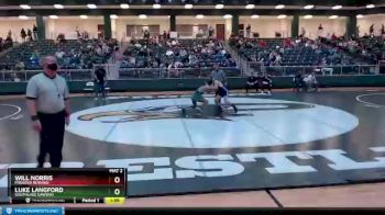 126 lbs Semifinal - Will Norris, Prosper Rushing vs Luke Langford, Southlake Dawson