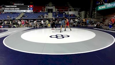 165 lbs Champ. Rd Of 128 - Chaz Ponton, ID vs Koray Kage Jones, NJ