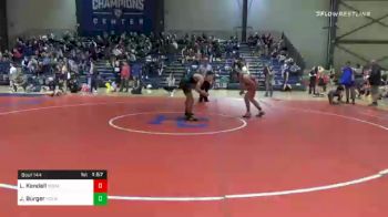 150 lbs Quarterfinal - Levi Kendall, Social Circle USA Takedown vs Jonah Burger, Franklin County Youth Wrestling