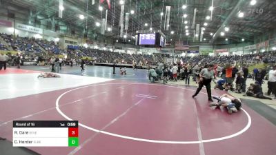 89 lbs Round Of 16 - Ronan Dare, Severance WC vs Creed Herder, Elbert County Wranglers