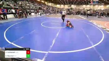 46 lbs Consi Of 4 - James Lockwood, Legacy Elite Wrestling Club vs Camila Ramirez, Mat Demon Wrestling Club