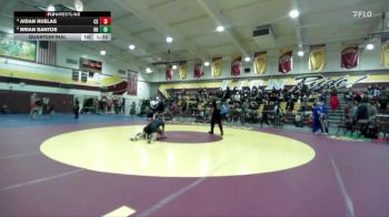 144 lbs Quarterfinal - Aidan Ruelas, Canyon Springs vs Brian Santos, Ramona (Riverside)