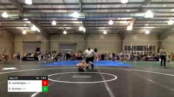 84 lbs Prelims - Braydan Lombreglia, Iron Horse vs Kyler Simons, Moen