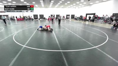144 lbs Cons. Semis - Riley Klebe, Hastings Wrestling Club vs Clay Hansel, Victory School Of Wrestling