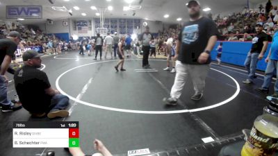 76 lbs Rr Rnd 1 - Ryder Risley, Division Bell Wrestling vs Brody Schechter, Perry Wrestling Academy