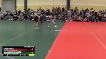 80 lbs Cons. Round 5 - Charlie Krumwiede, Wayzata Youth Wrestling vs Jace Cross, Immortal Athletics WC