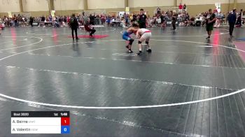 110 lbs Rr Rnd 1 - Alex Beirne, Unattached vs Asher Valentin, Youth Impact Center Wrestling Club