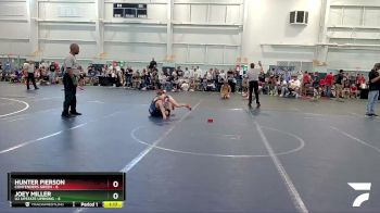 80 lbs Round 3 (6 Team) - Joey Miller, U2 Upstate Uprising vs Hunter Pierson, Contenders Green