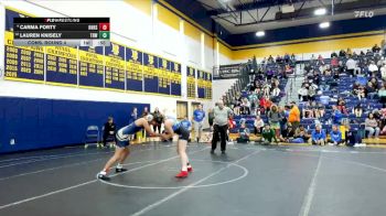 136 lbs Cons. Round 4 - Carma Forty, Knoch Hs vs Lauren Knisely, TRINITY HS (Washington)