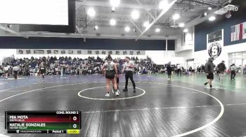 190 lbs Cons. Round 2 - Mia Mota, South Hills vs Natalie Gonzales, Victor Valley