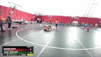 144 lbs Round 4 (6 Team) - Hunter Bozile, Oconto Falls vs Wyatt Tuntland, Canton C-Hawks A