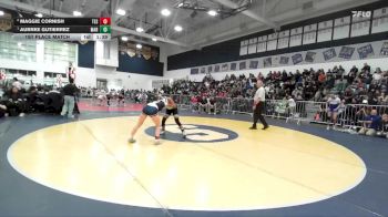 115 lbs 1st Place Match - Aubree Gutierrez, Marina vs Maggie Cornish, Tesoro