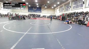157 lbs Quarterfinal - Michael Gabriel, New Canaan vs Evan Schibi, Gilbert/Torr