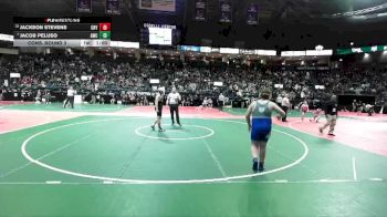 180 lbs Cons. Round 3 - Jackson Stevens, CNY2 vs Jacob Peluso, AWC1