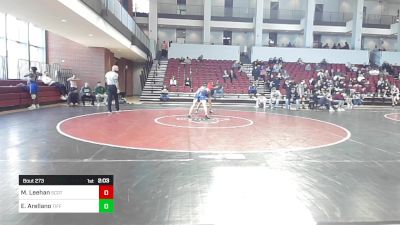 157 lbs Consi Of 8 #2 - Matthew Leehan, Scotsman WC - UNAFF vs Emilio Arellano, Tiffin