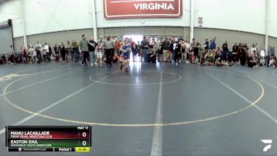 77 lbs Cons. Round 5 - Manu Lacaillade, Front Royal Wrestling Club vs Easton Dail, Smithfield Youth Wrestling