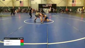 170 lbs Consolation - Nathan Jaeger, SC Spider Claws vs Levi Lewis, Western Edge Wrestling Club