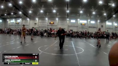 126 lbs Round 1 (4 Team) - Owen Woodrum, Full Circle vs Colton Nixon, The Wrestling Mill