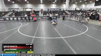 164 lbs 5th Place Match - Sophia Bassino, WI vs Kaylee Ricketts, NE