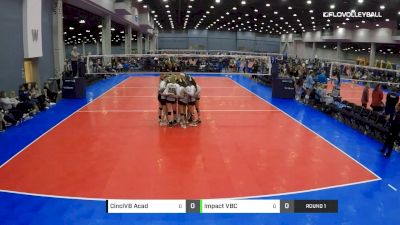 CinciVB Acad vs Impact VBC - 2019 JVA Buckeye Battle, 15O Round 1