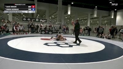 65 lbs 5th Place Match - Alex Braun, Oklahoma RTC vs Drew Gorman, Teknique Wrestling