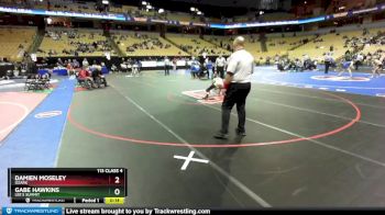 113 Class 4 lbs Cons. Round 2 - Damien Moseley, Ozark vs Gabe Hawkins, Lee`s Summit
