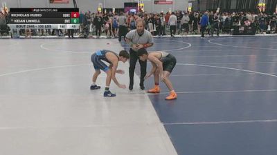 100 lbs Cons. Rd Of 32 - Keian Linnell, Stallions Wrestling Club vs Nicholas Rubio, Big Game Wrestling Club