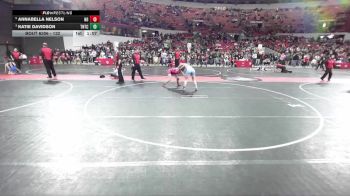132 lbs 1st Place Match - Annabella Nelson, N8 vs Katie Davidson, Team Nazar Training Center