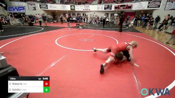 75 lbs Rr Rnd 4 - Dylan Roberts, Claremore Wrestling Club vs Owen Schiltz, Verdigris Youth Wrestling