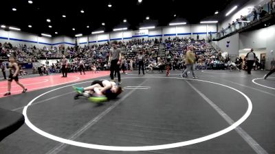 85 lbs Quarterfinal - Gentry Pickett, Noble Takedown Club vs Marshall Vaughn, Sulphur Youth Wrestling Club