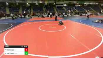86 lbs 2nd Place - Pablito Rodriguez, Viking Wrestling vs Kaden Martineau, Cowan Wr Ac