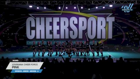 Louisiana Cheer Force - Pink [2023 L3 Junior - Medium - A] 2023 CHEERSPORT National All Star Cheerleading Championship