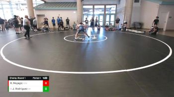 120 lbs Champ. Round 1 - Jacob Rodriguez, Dark Horse vs Richard Mujagic, Ford Dynasty WC