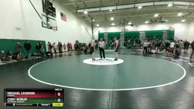 150D Round 1 - Michael Legerski, Powell vs Cody Borud, Natrona County