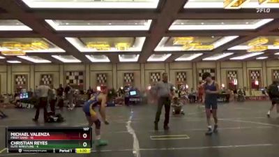 107 lbs Round 5 (6 Team) - CHRISTIAN REYES, Elite Wrestling vs Michael Valenza, Frost Gang