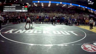 120 3A Quarterfinal - Kaleb Williams, South Dade vs CALEB GAUTHIER, Palm Harbor University