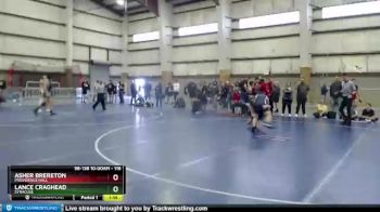 116 lbs Cons. Round 4 - Asher Brereton, Providence Hall vs Lance Craghead, Syracuse